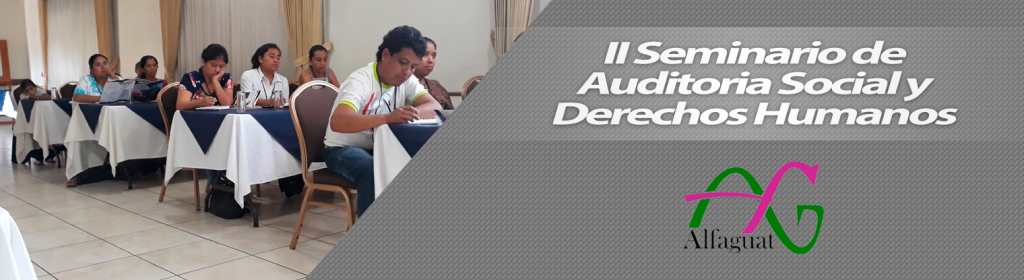Seminario de Auditoria Social y Derechos Humanos